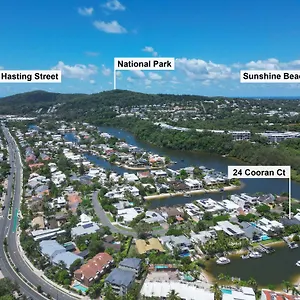 24 Cooran Court - Private Sandy And Pontoon Holiday home Noosa Heads